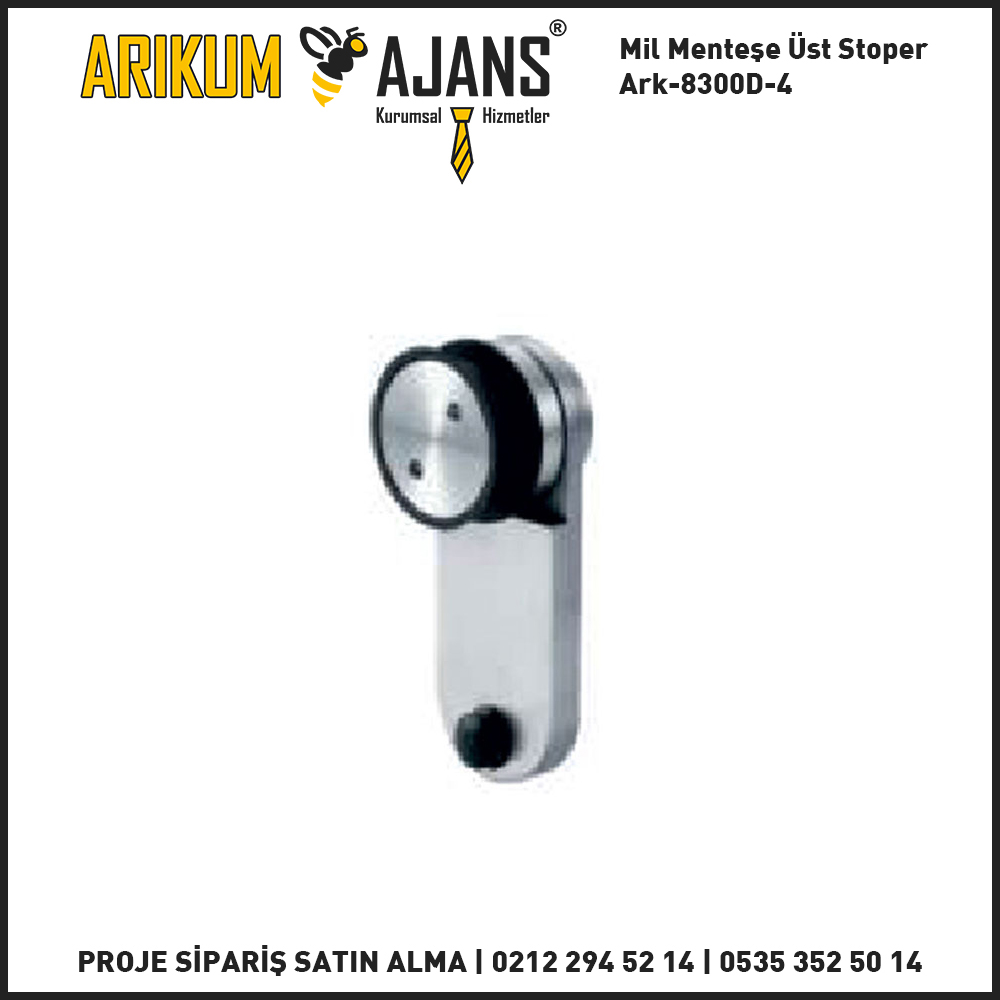 Mil Menteşe Üst Stoper Ark-8300D-4