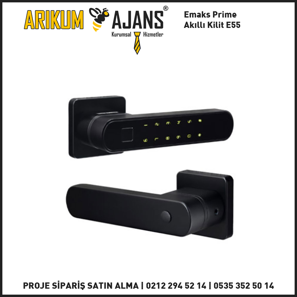 Emaks Prime Akıllı Kilit E55