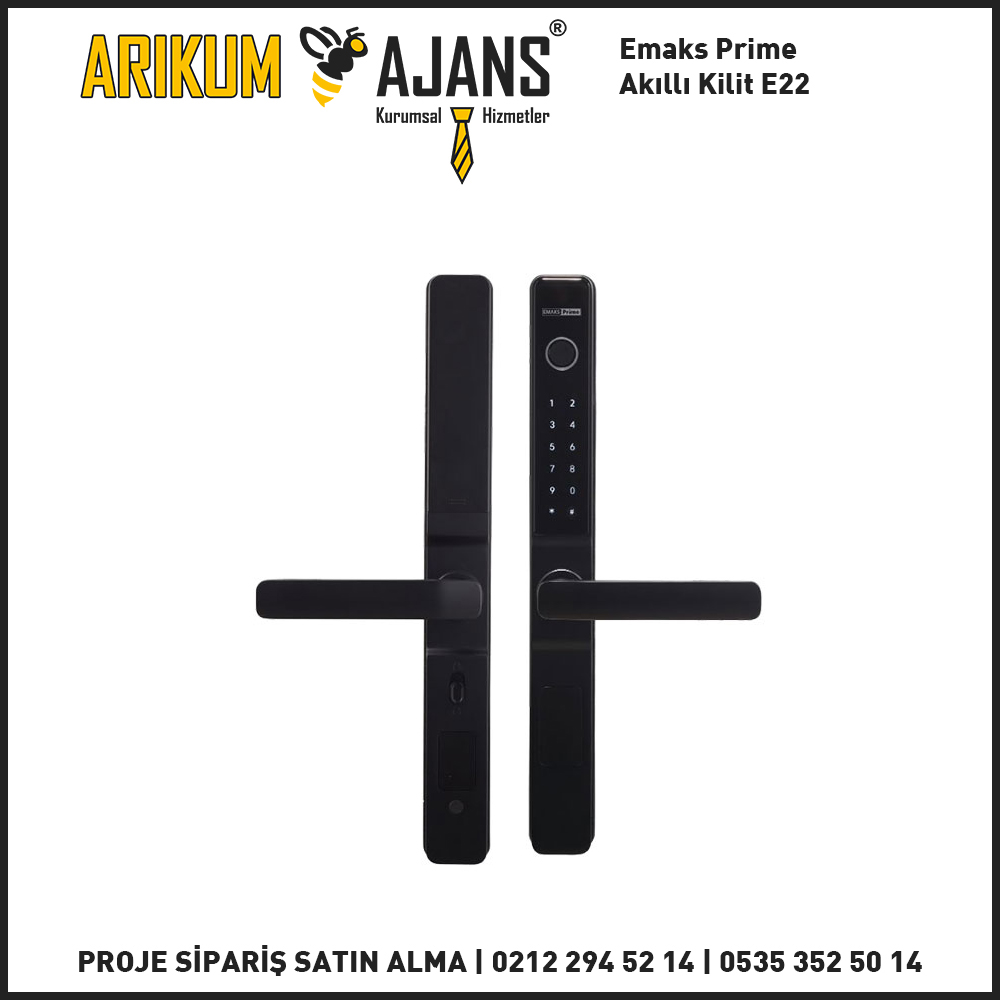 Emaks Prime Akıllı Kilit E22