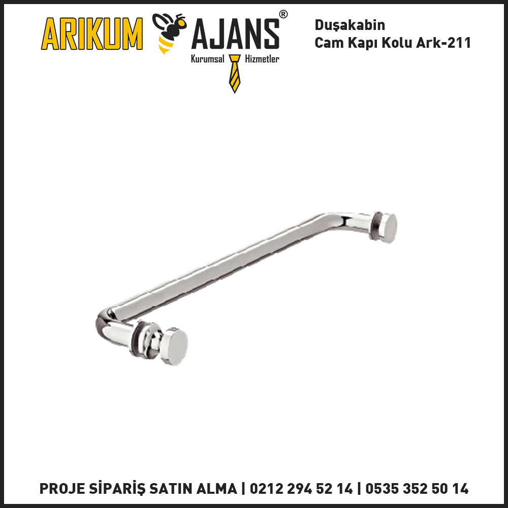 Duşakabin Cam Kapı Kolu Ark-211