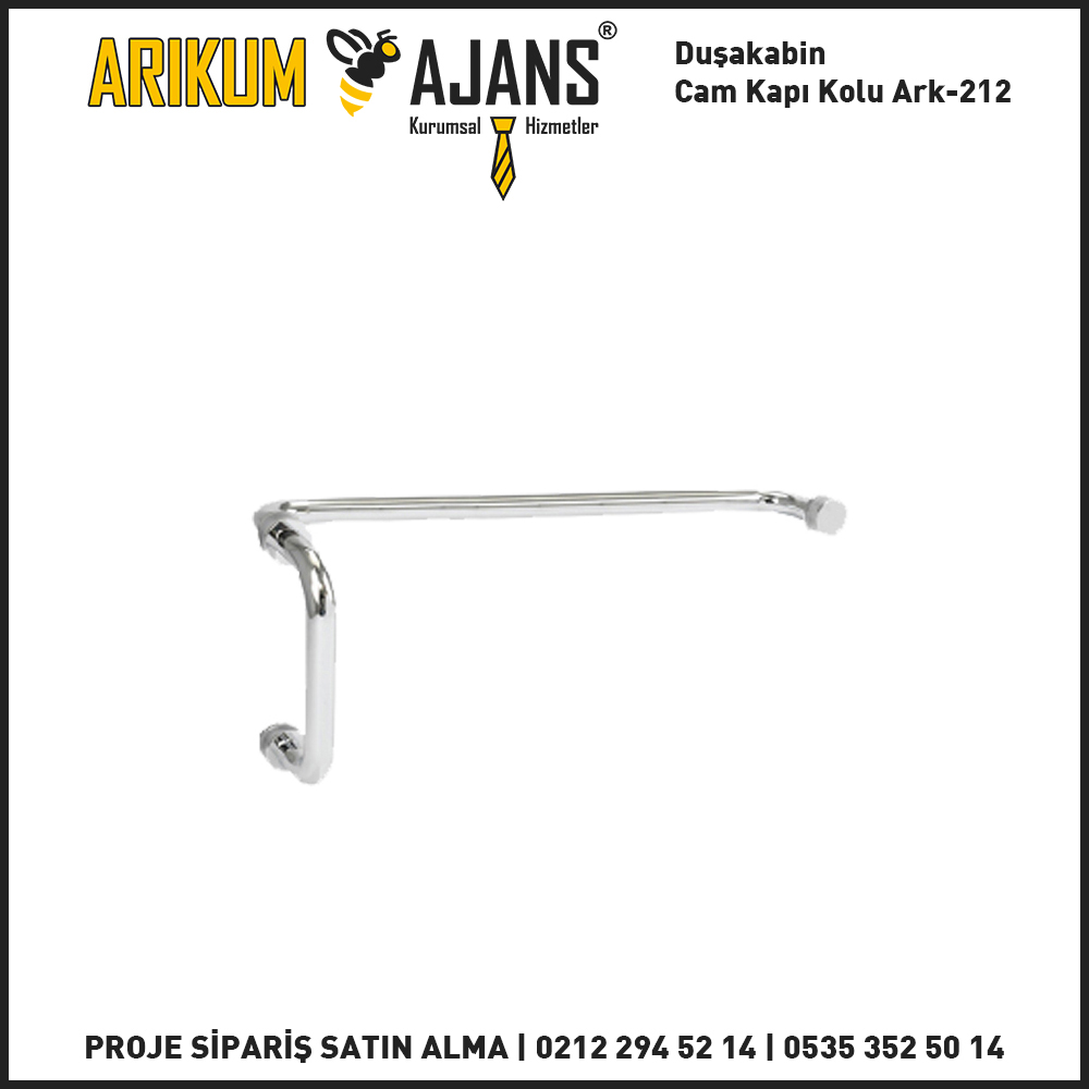 Duşakabin Cam Kapı Kolu Ark-212