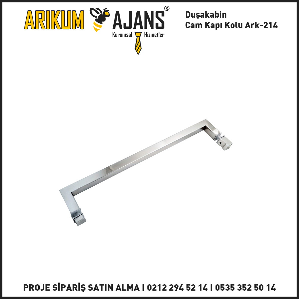 Duşakabin Cam Kapı Kolu Ark-214