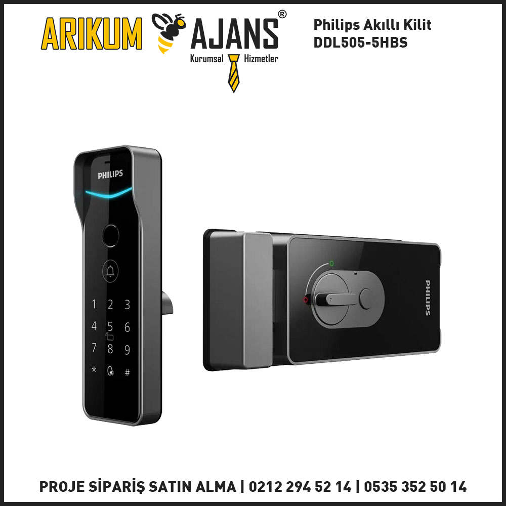Philips Akıllı Kilit DDL505-5HBS