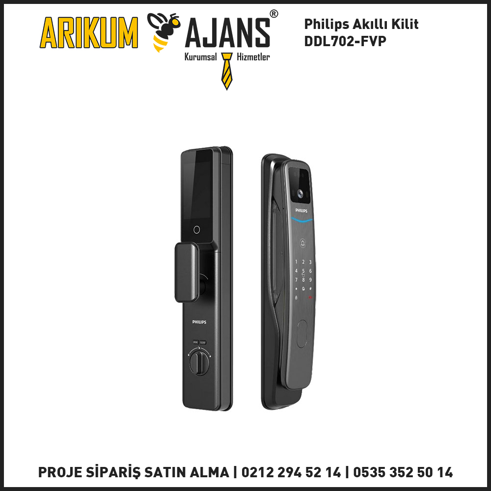 Philips Akıllı Kilit DDL702-FVP