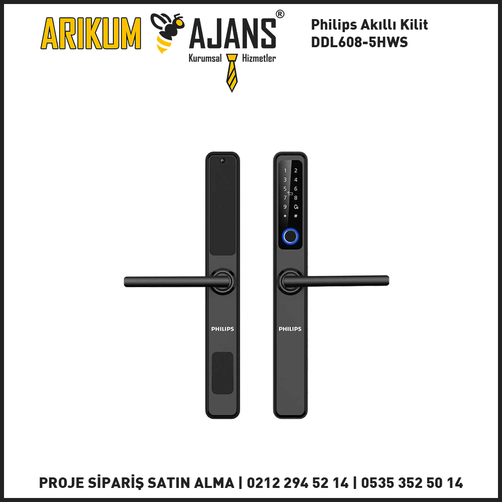 Philips Akıllı Kilit DDL608-5HWS