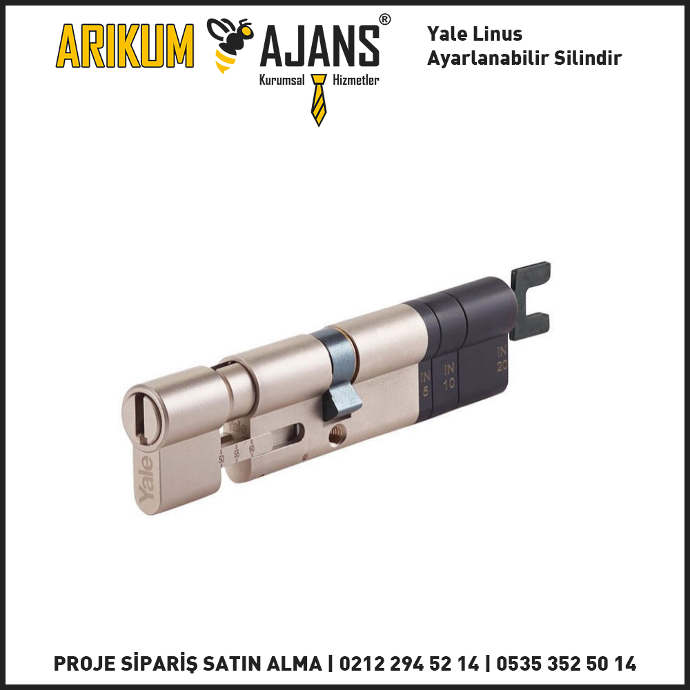 Yale Linus Ayarlanabilir Silindir
