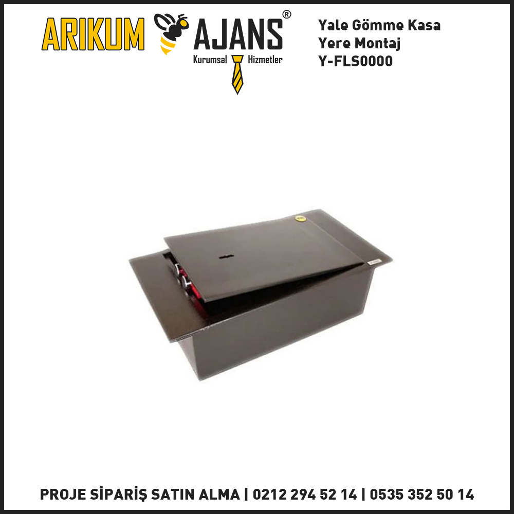Yale Gömme Kasa Yere Montaj Y-FLS0000