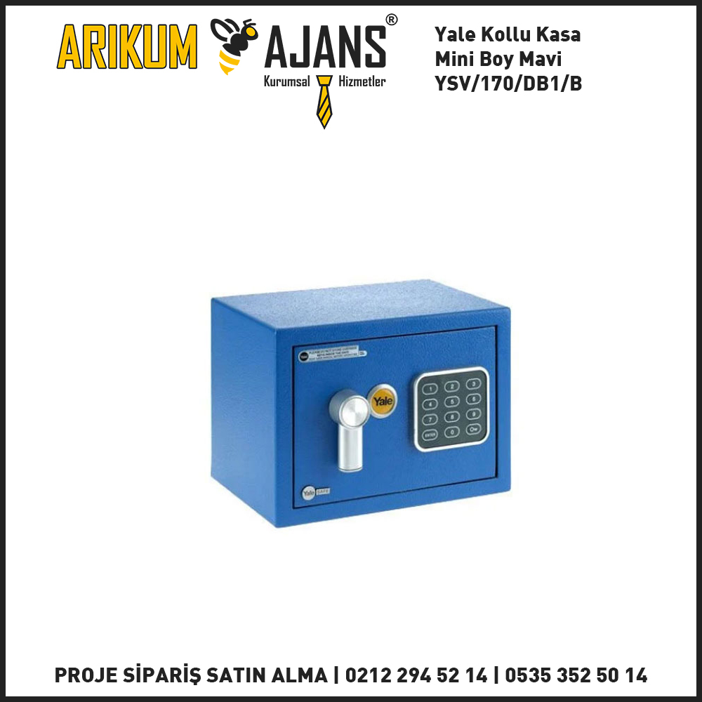Yale Kollu Kasa Mini Boy Mavi YSV/170/DB1/B