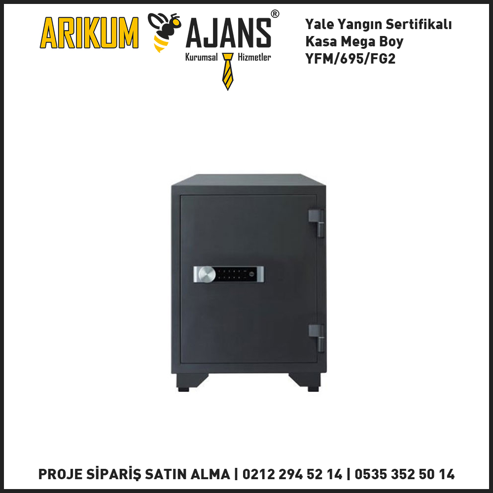 Yale Yangın Sertifikalı Kasa Mega Boy YFM/695/FG2