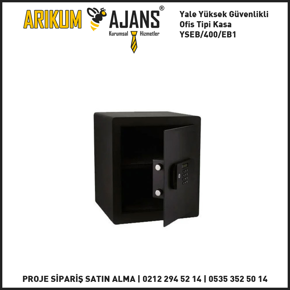 Yale Yüksek Güvenlikli Ofis Tipi Kasa YSEB/400/EB1